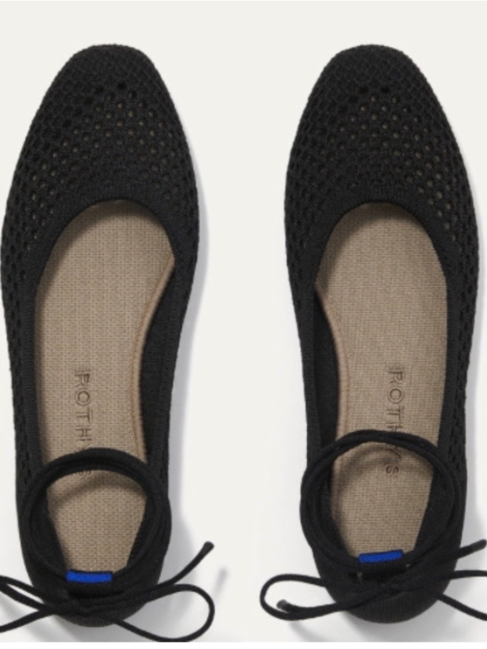 Rothy's Square Wrap Noir Mesh